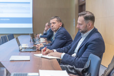 Od lewej: mgr inż. T. Piróg, mgr D. Drobik