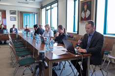 Uczestnicy konferencji, pierwszy z prawej dr inż. B. Ziółkowski, druga dr inż. M. Jankowska-Mihułowicz, zdj. A. Surowiec