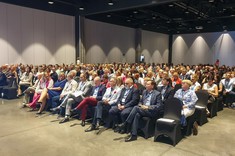 Widok ogólny na uczestników podczas jednego z wykładów , zdj. Tomasz Trochimczuk (pobrano ze strony Politechniki Białostockiej)