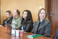 Uczestnicy seminarium, pierwsza z lewej dr A. Migała-Warchoł, 