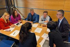 Sesja warsztatowa, druga po lewej dr hab. Krystyna Khorrami, prof. PRz, żródło strona Komitetu Nauk Organizacji i Zarządzania PAN