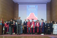 Uroczysta graduacja studentów różnych wydziałów Sidi Mohamed Ben Abdellah University w Fezie, 